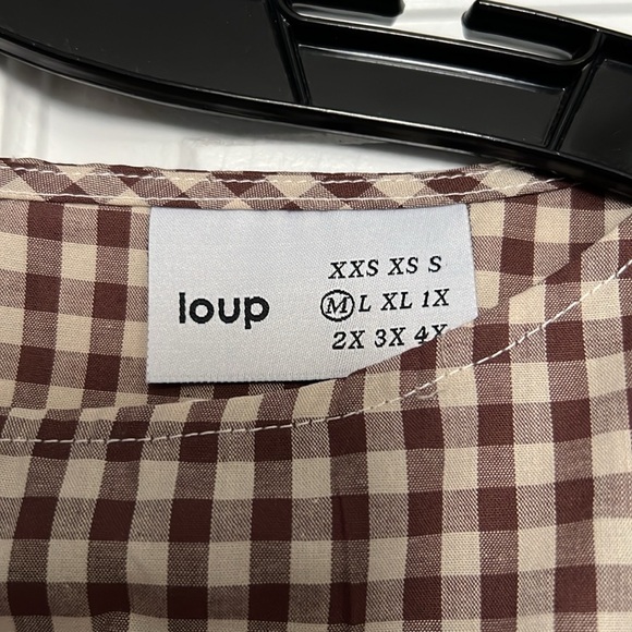 Loup Gingham Crop Top - Picture 2 of 3